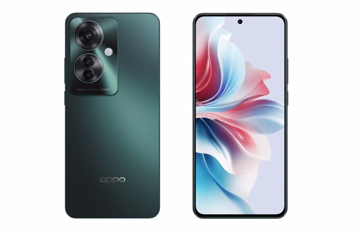 OPPO Reno11 F 5G debuts with borderless 6.7-inch AMOLED display and rapid 48-minute full charge for 399 euros