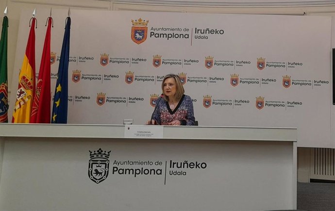 La portavoz del grupo municipal de UPN en el Ayuntamiento de Pamplona, Cristina Ibarrola