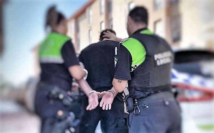 Imagen de la detención en Mairena