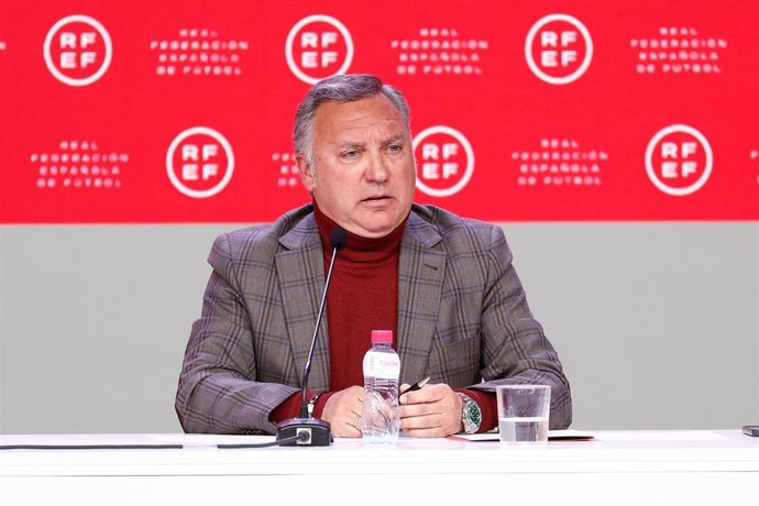 Archivo - Luis Medina Cantalejo, presidente del Comité Técnico de Árbitros de la RFEF