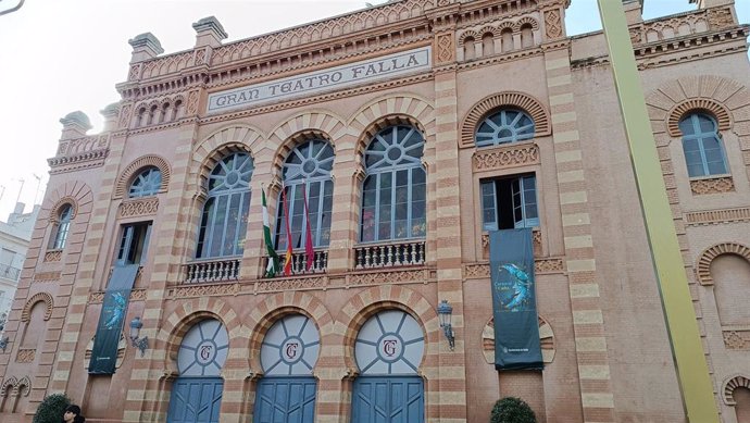 Archivo - Fachada del Gran Teatro Falla de Cádiz, archivo 