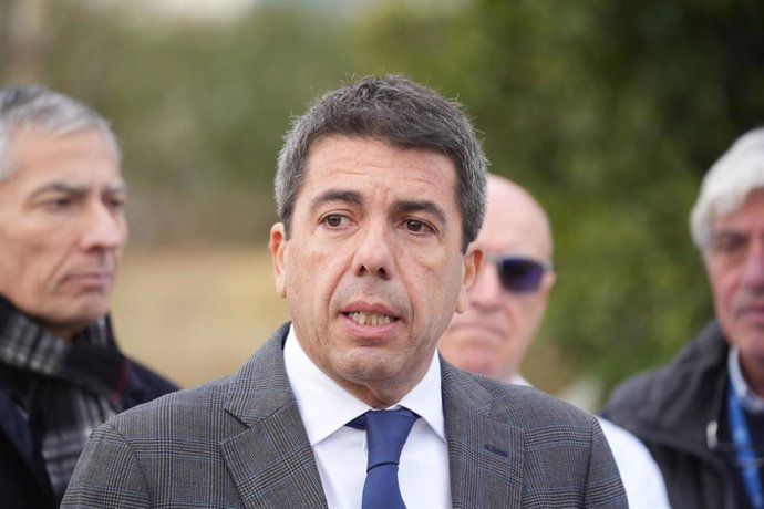El president de la Generalitat, Carlos Mazón, en imagen de archivo
