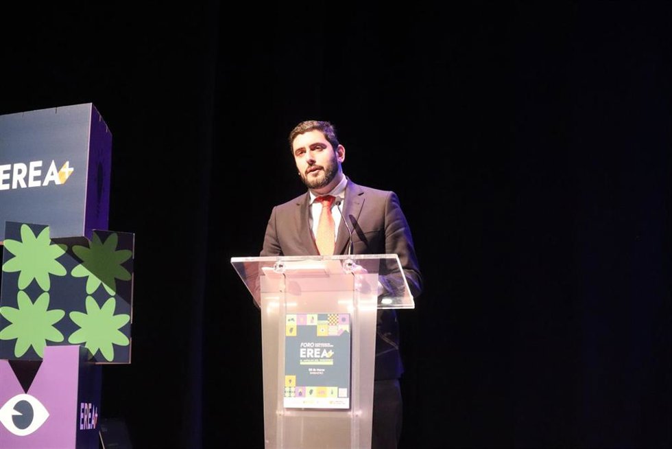 El vicepresidente primero del Gobierno de Aragón, Alejandro Nolasco.