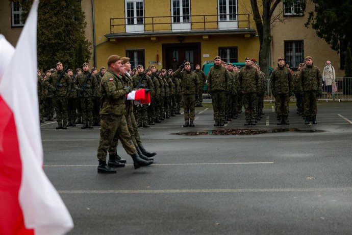 Archivo - Militares polacos