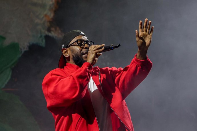 Archivo - El rapero Kendrick Lamar actúa durante el Primavera Sound, en la Ciudad del Rock, sede del Primavera Sound Madrid 2023, a 9 de junio de 2023, en Arganda del Rey, Madrid (España). 