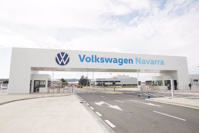 Archivo - Planta de Volkswagen Navarra en Landaben