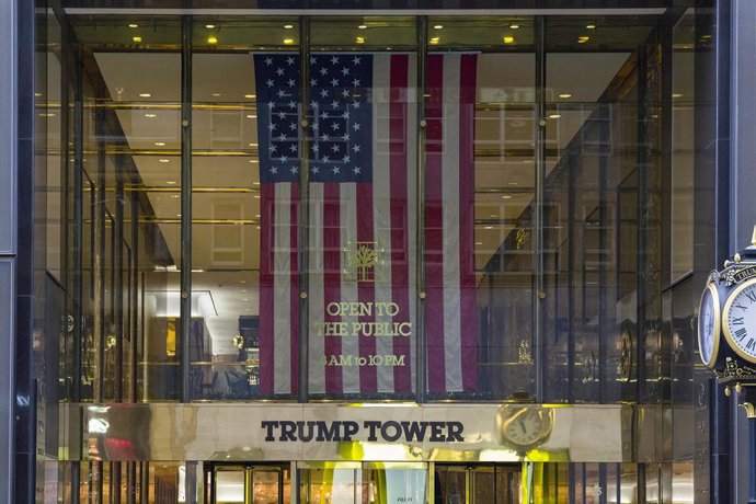 March 23, 2024, New York, New York, USA: March 23, 2024. The U.S. former president Donald Trump must secure a bond for almost half a billion dollars in his civil fraud case. Mr. Trump could get his New York's assets, including the Trump Tower building, 