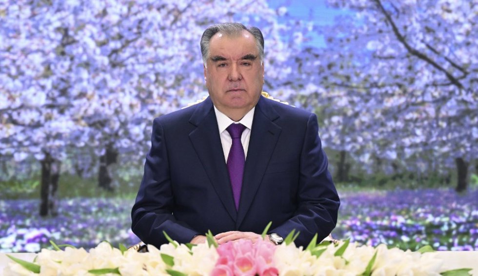 El presidente de Tayikistán, Emomali Rahmon