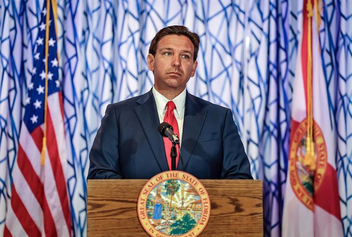 El gobernador de Florida, Ron DeSantis