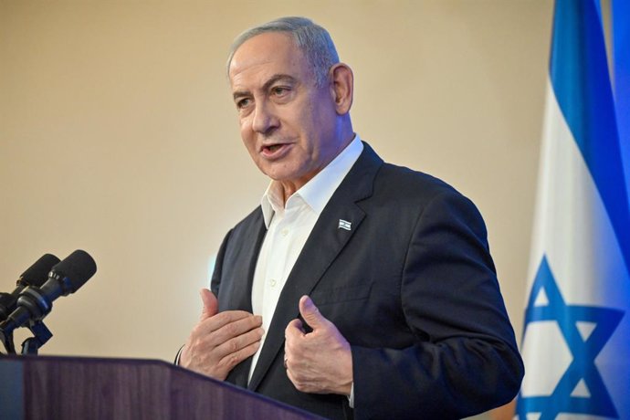 Archivo - El primer ministre d'Israel, Benjamin Netanyahu