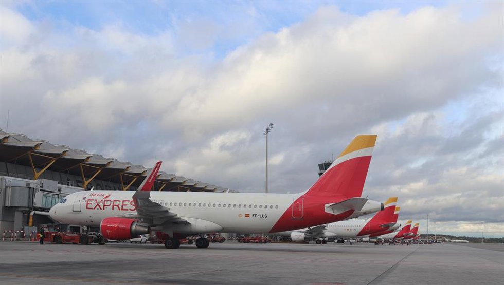 Aviones de Iberia Express.