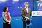 Foto: Marín (PP) denuncia que la "incompetencia" de Sánchez deja "importantes inversiones" para la Región "en el aire"