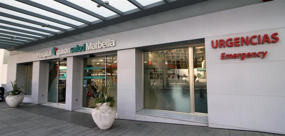 Archivo - Fachada Hospital Quirónsalud Marbella.