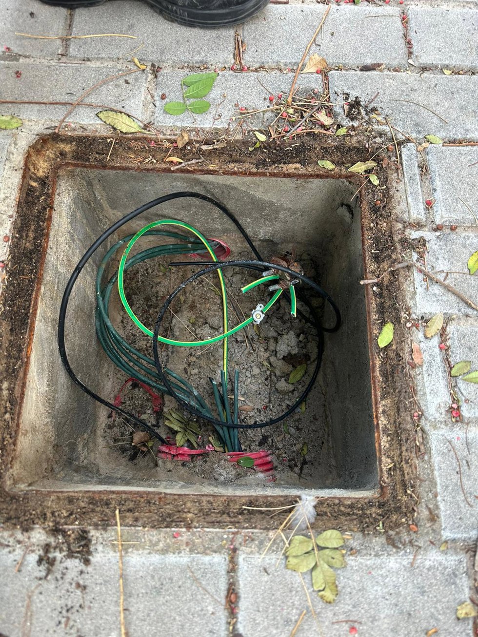 Una oleada de robos de cableado eléctrico y rotura de farolas en El Campello obliga al Ayuntamiento a tomar medidas excepcionales