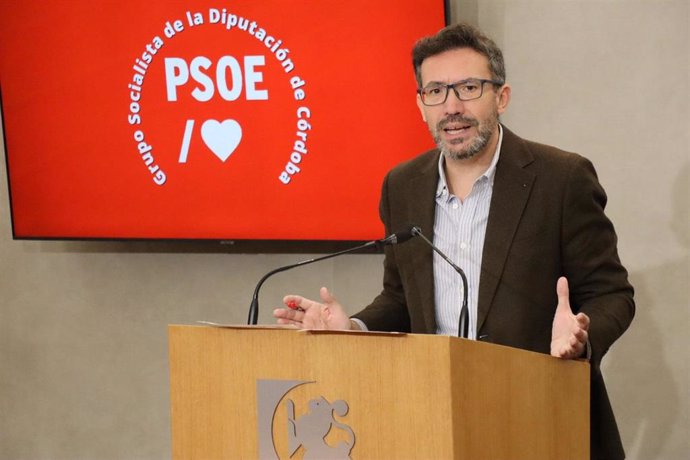 Archivo - El portavoz del PSOE en la Diputación de Córdoba, José Antonio Romero.