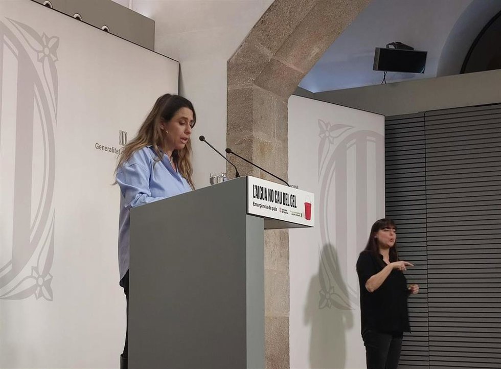 La portavoz del Govern de la Generalitat, Patrícia Plaja
