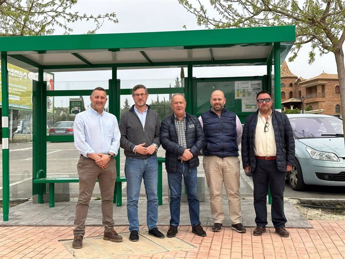 Presentación de los nuevos servicios de autobús entre La Guardia y Jaén.
