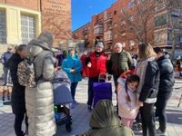 Fundación Madrina alerta de la situación de refugiados ucranianos en España: "De la guerra a dormir en la calle"