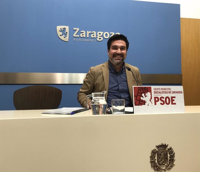 El concejal del grupo municipal del PSOE en el Ayuntamiento de Zaragoza, Horacio Royo