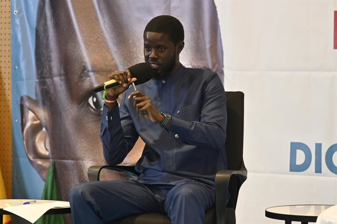 El presidente electo de Senegal, Bassirou Diomaye Faye (archivo)