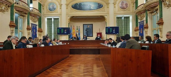 Pleno en la Diputación de Badajoz