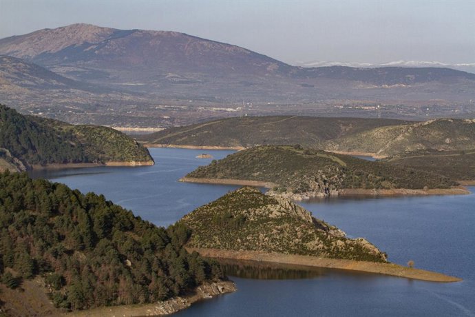 Un embassament, en una fotografia d'arxiu