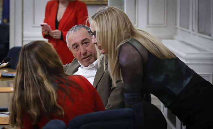 Joan Baldoví, en la junta de síndics d'aquest dimarts