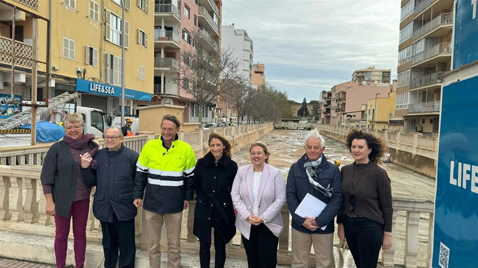 Palma y Llucmajor se turnarán en la limpieza del Torrent dels Jueus.