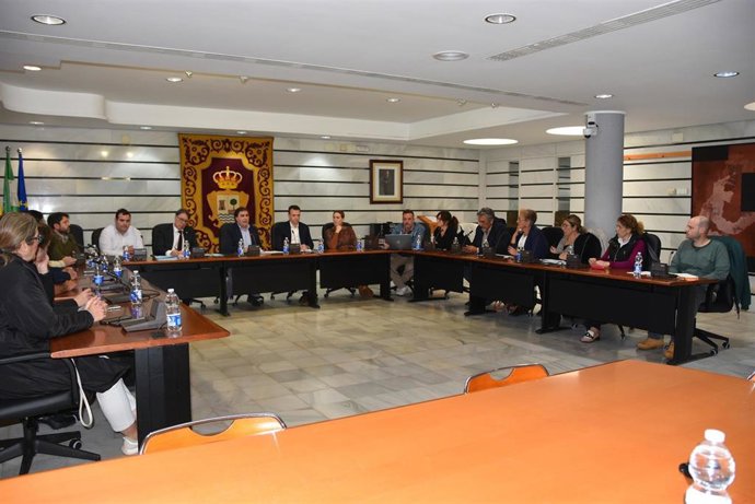 Pleno del Ayuntamiento de Punta Umbría (Huelva).