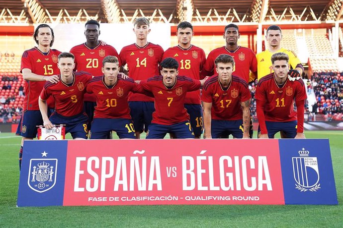 España-Bélgica de la fase de clasificación para el Europeo Sub-21