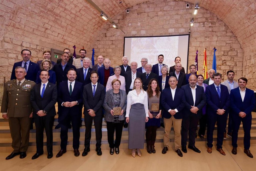 Entrega de los premios Cornelius Atticus en el Aljibe de Es Baluard.