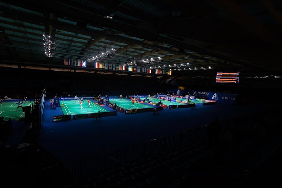 El Madrid Spain Masters by Iberdrola 2024 de bádminton, en el CDM Gallur.