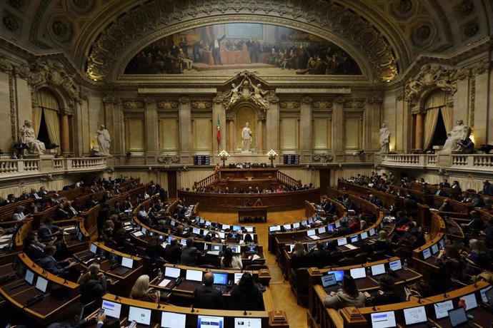 Archivo - Sesión en la Asamblea de la República de Portugal (Archivo)