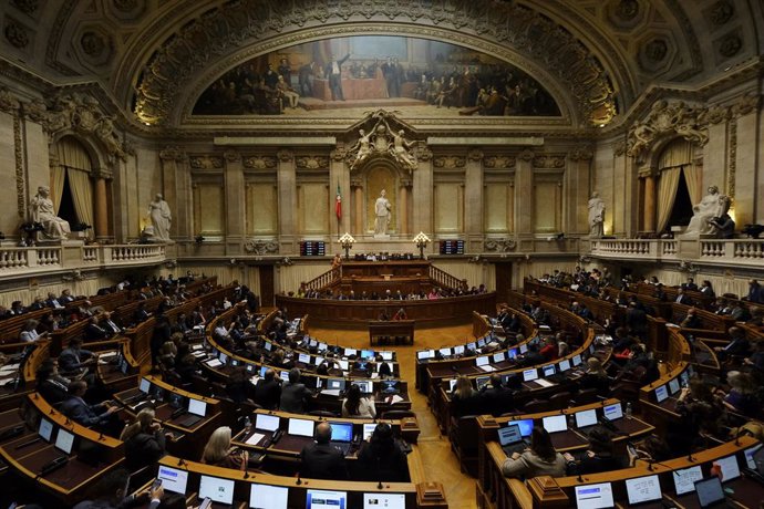 Archivo - November 29, 2023, Lisboa, Portugal: Lisbon, 11/29/2023 - Plenary of the Assembly of the Republic - Vote on the final State Budget 2024..António Costa and members of the government.