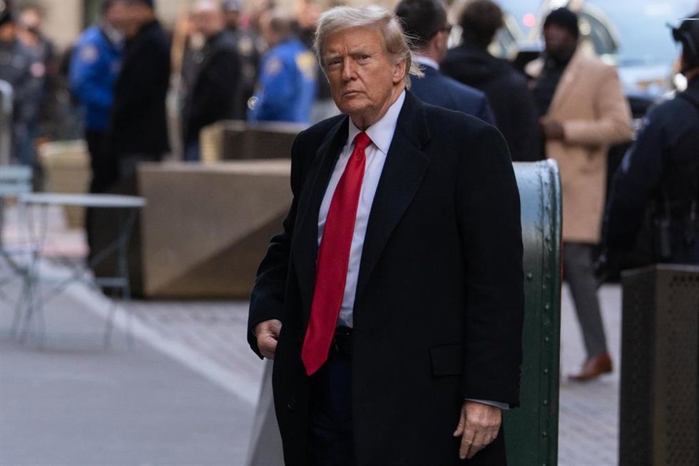 El expresidente estadounidense Donald Trump