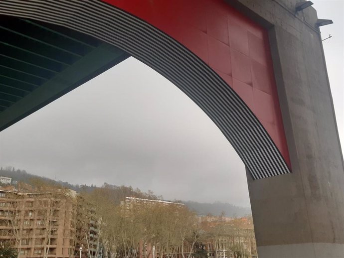 Nubes en Bilbao.