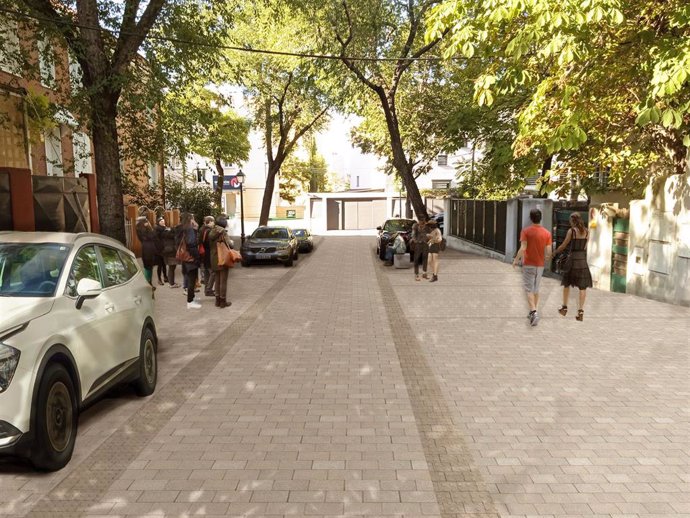 Archivo - La calle Sil, en la colonia de El Viso, tras la reforma