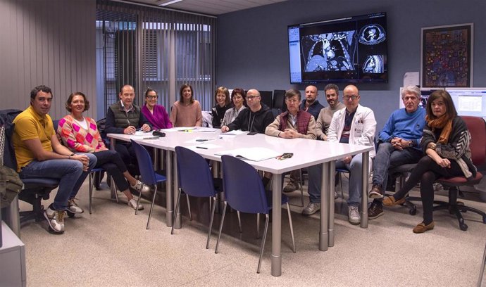 Integrantes de la Unidad Funcional Multidisciplinar de Cáncer Colorrectal de Navarra.