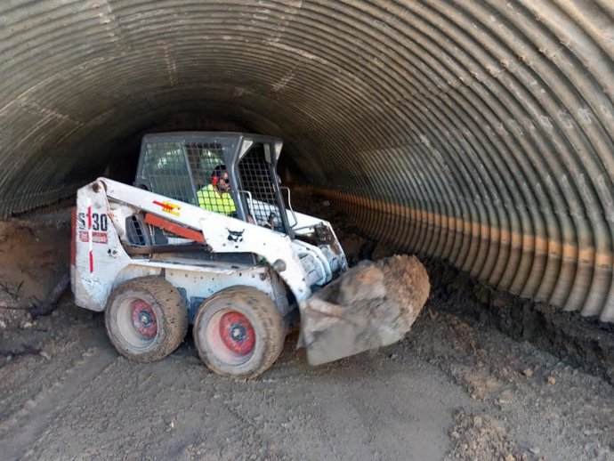 Limpieza de Obra de Drenaje Transversal.