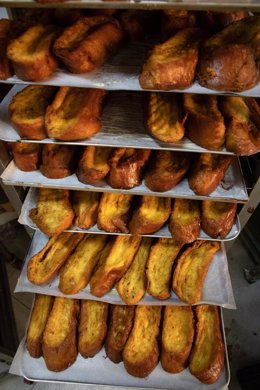 Torrijas en la pastelería ‘Paco Pastel’