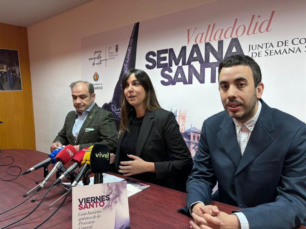 Presentación de la la guía de la Procesión General de Viernes Santo.