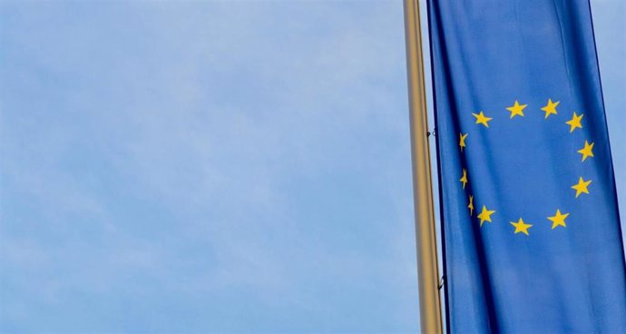 Archivo - Bandera europea