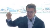 Vídeo: Feijóo: el PP puede frenar el 'procés' mientras que PSC, ERC y Junts son "indistinguibles"