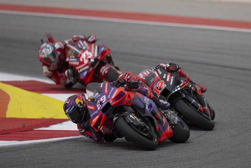 Carrera de motos.