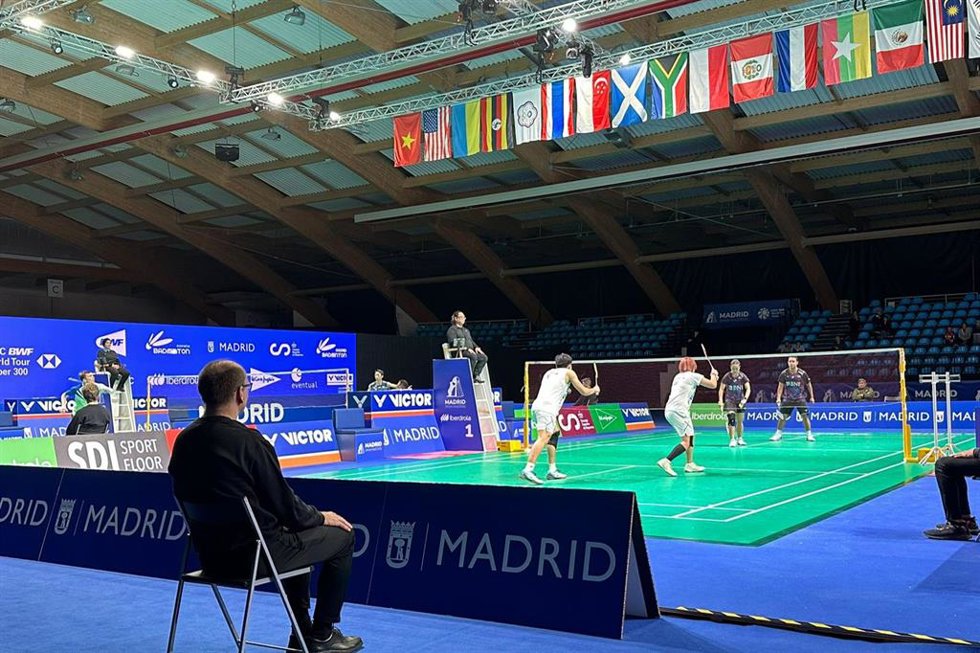El Madrid Spain Masters by Iberdrola de bádminton, en el CDM Gallur.
