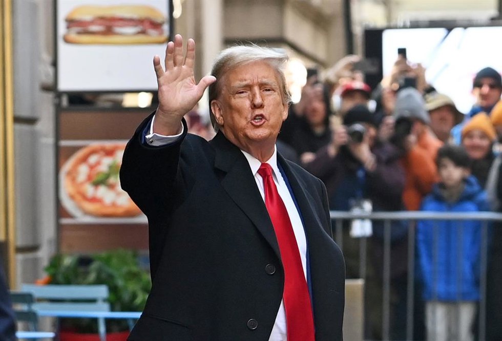 El expresidente estadounidense Donald Trump