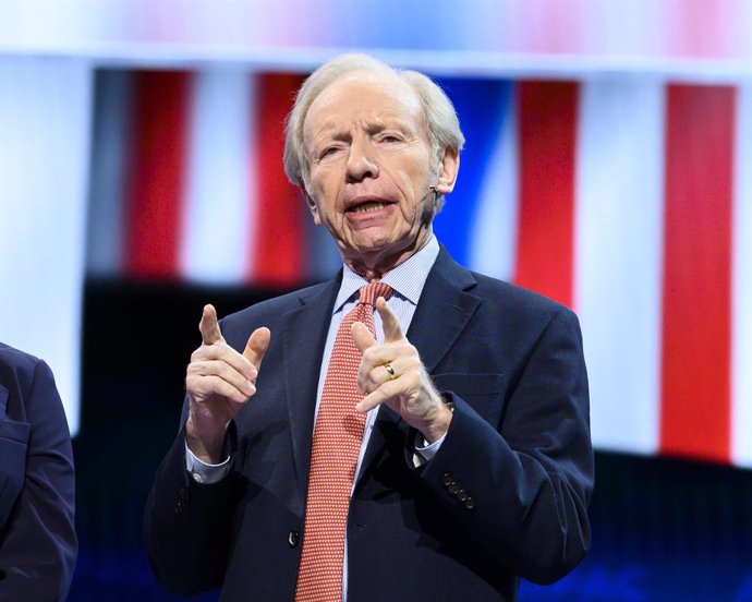 Archivo - L'exsenador nord-americà Joe Lieberman