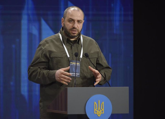 Archivo - El ministro de Defensa de Ucrania, Rustem Umerov
