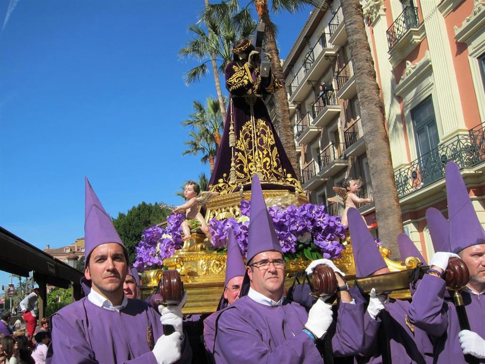 Archivo - Nuestro Padre Jesús Nazareno, titular de la Cofradía. 