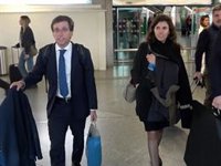 José Luis Martínez-Almeida y su prometida, Teresa Urquijo, regresan a Madrid tras unos días en Málaga